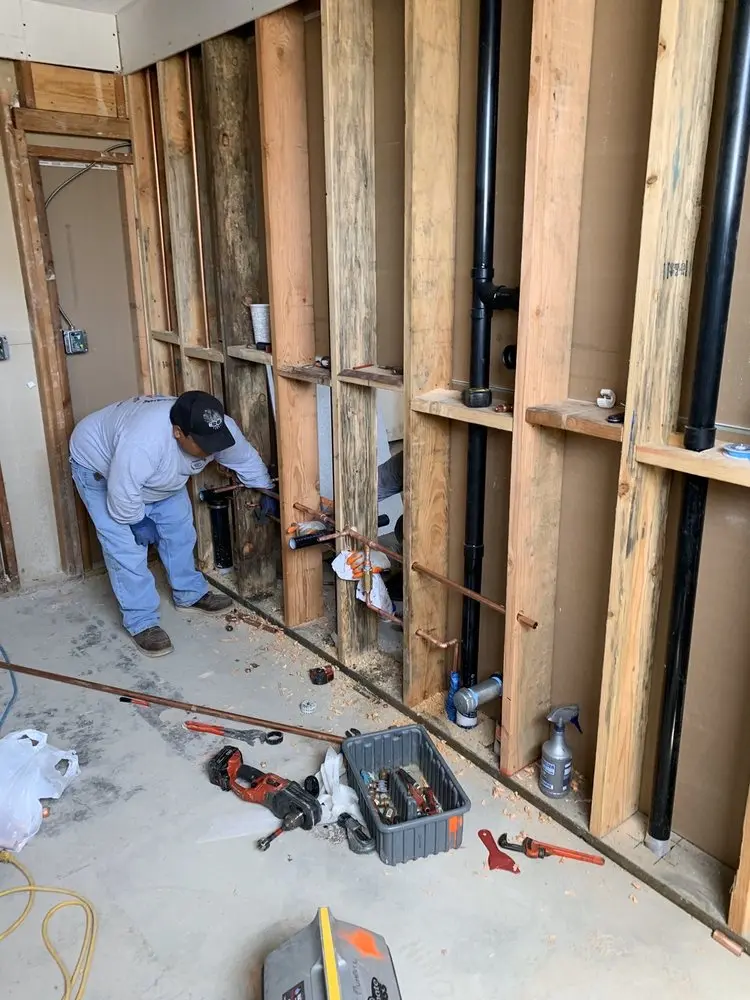 Commercial rough-in plumbing for Gas Line Repair in Chester Springs